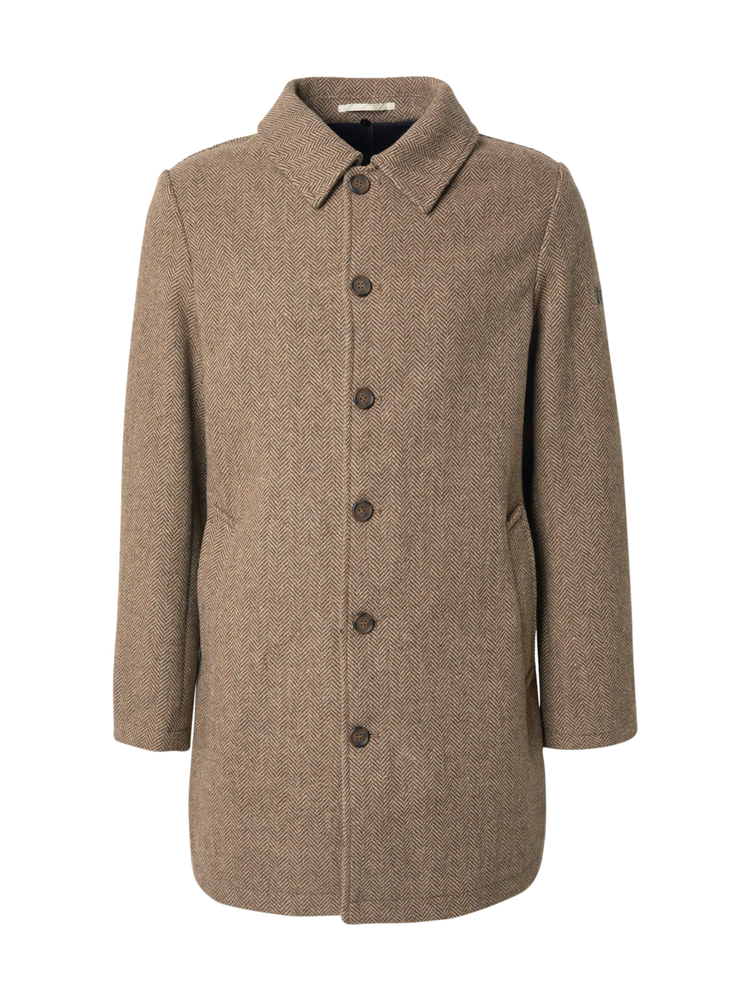 INDICODE JEANS Демисезонное пальто 'INNotte' в Коричневый