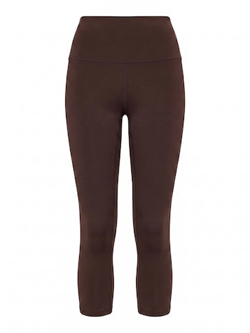 MyLibi Skinny Leggings 'Capri Moka' i brun: forside