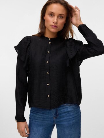 VERO MODA Blouse 'VMMoa' in Zwart