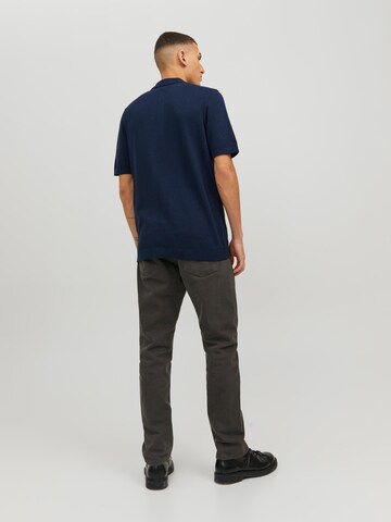 mėlyna JACK & JONES Megztinis 'Emil'