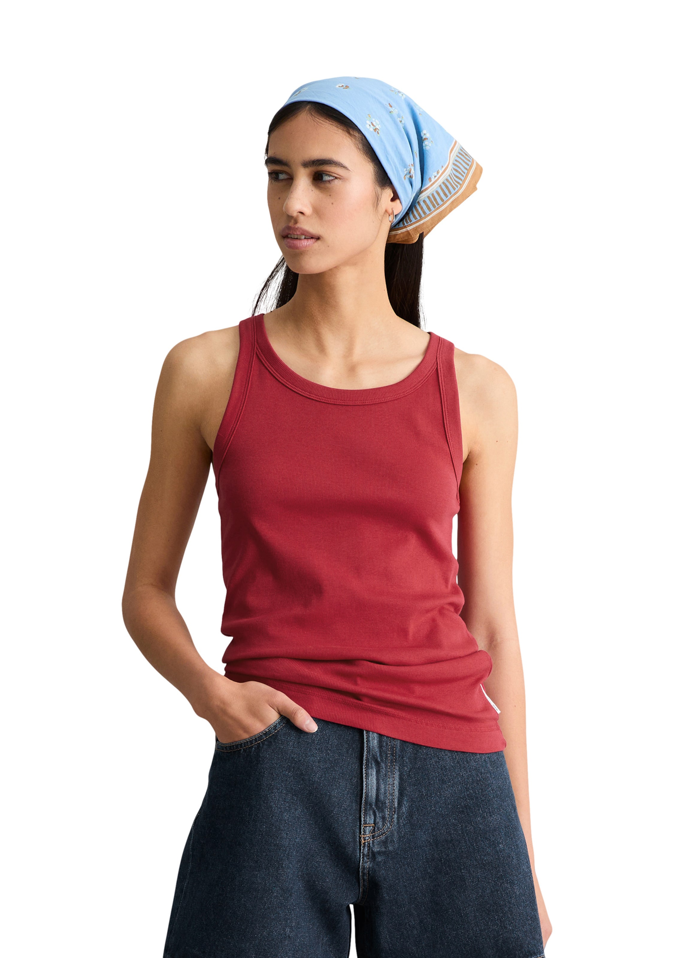 Marc O'Polo DENIM Top in Rot: Vorderseite