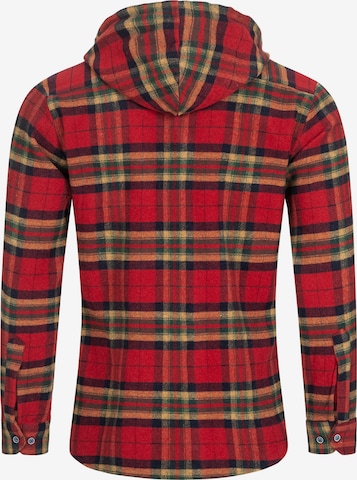 Rock Creek Regular fit Button Up Shirt in Red