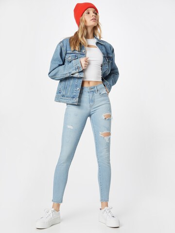 LEVI'S ® Skinny Jeans '710' in Blau