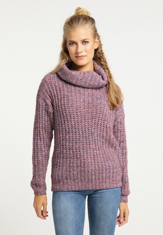 usha FESTIVAL Pullover in Lila: predná strana