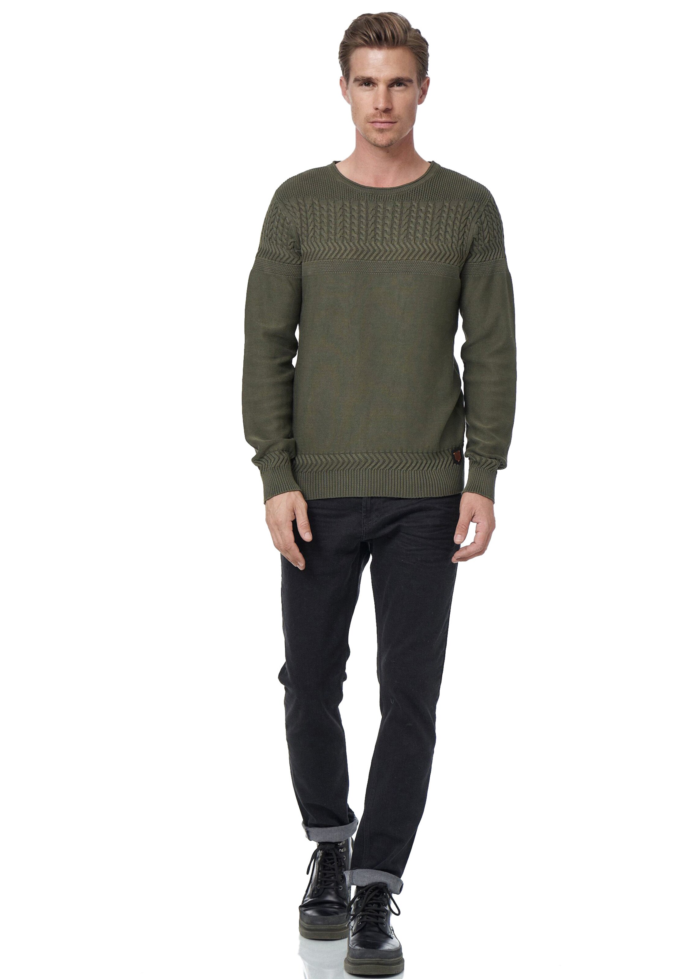 Rusty Neal Pullover in Grün