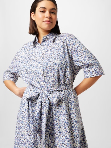 Lauren Ralph Lauren Plus Skjortklänning 'FINNBARR-ELBOW' i vit