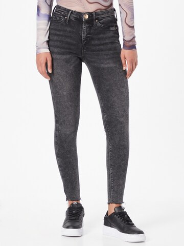 Skinny Jeans 'MOLLY' di River Island in nero: frontale