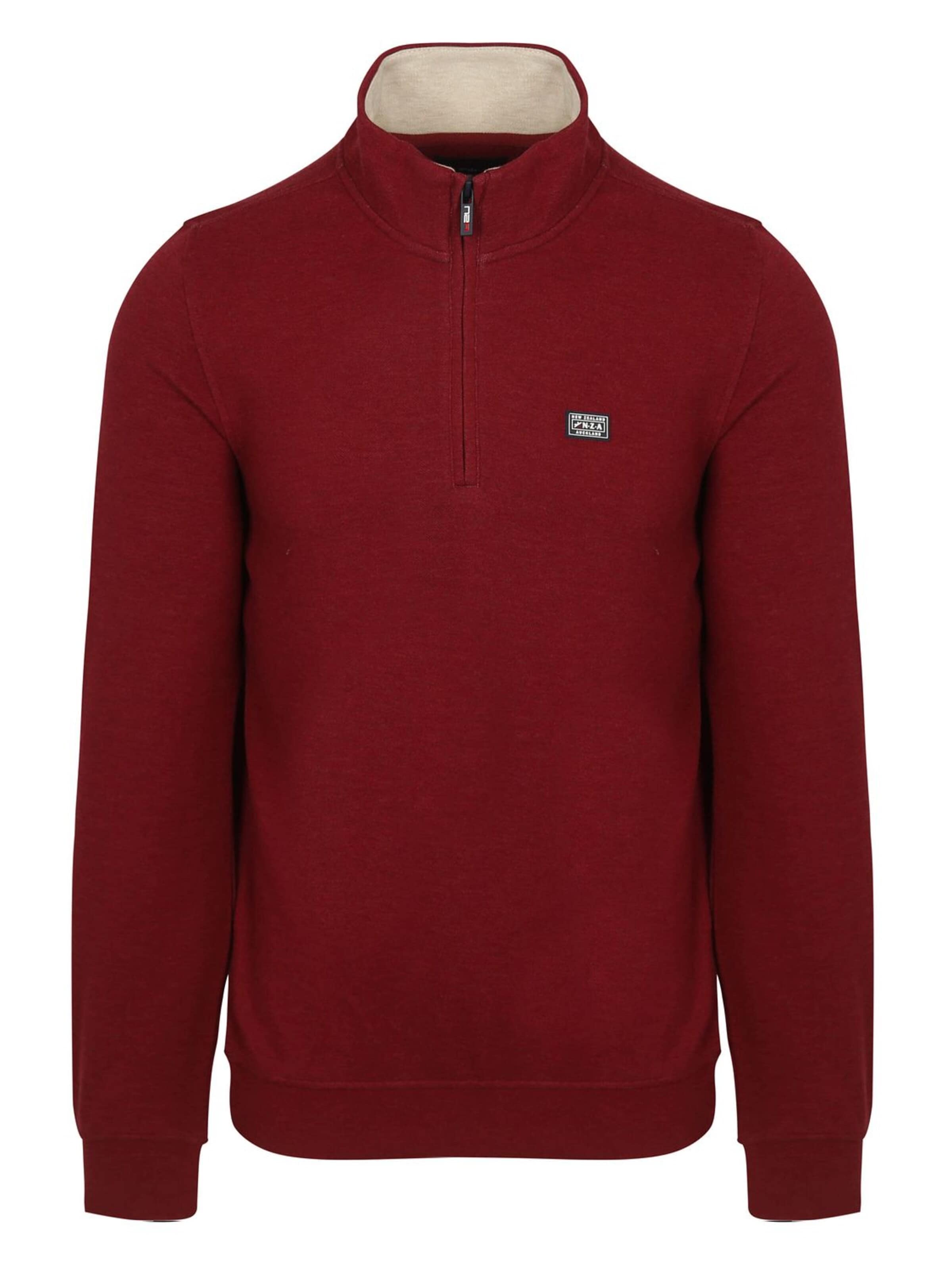 NZA New Zealand Auckland Sweater 'Samuel' in Red: front