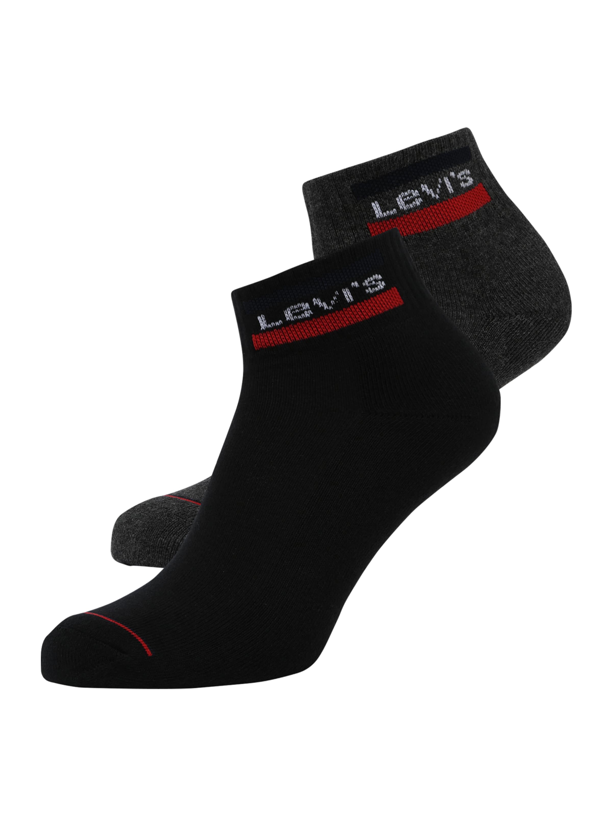 LEVI'S ® Ankle socks in Grey: front