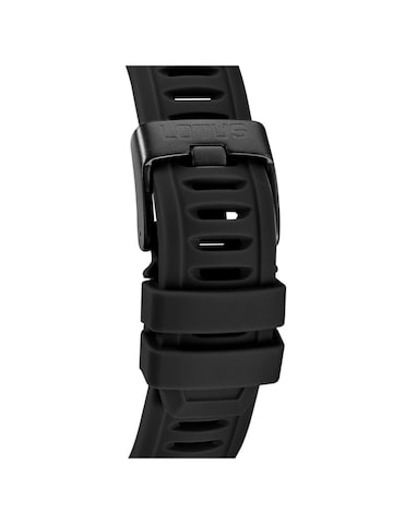 Montre digitale Lotus en noir