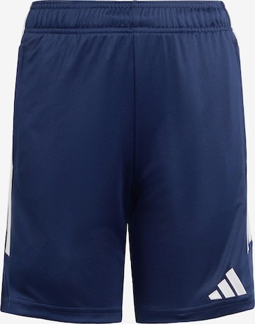 ADIDAS PERFORMANCE Workout Pants 'Tiro26 League' in Blue: front