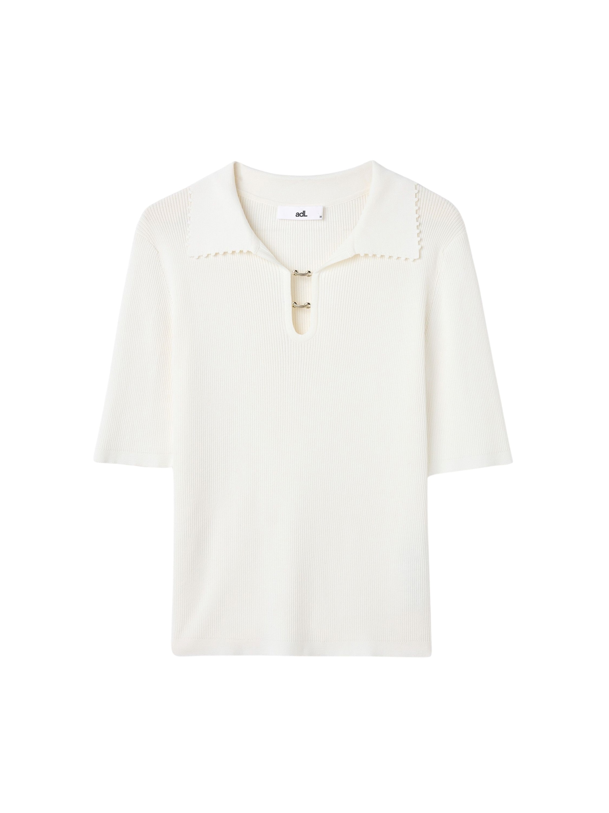adl Blouse in Wit: voorkant