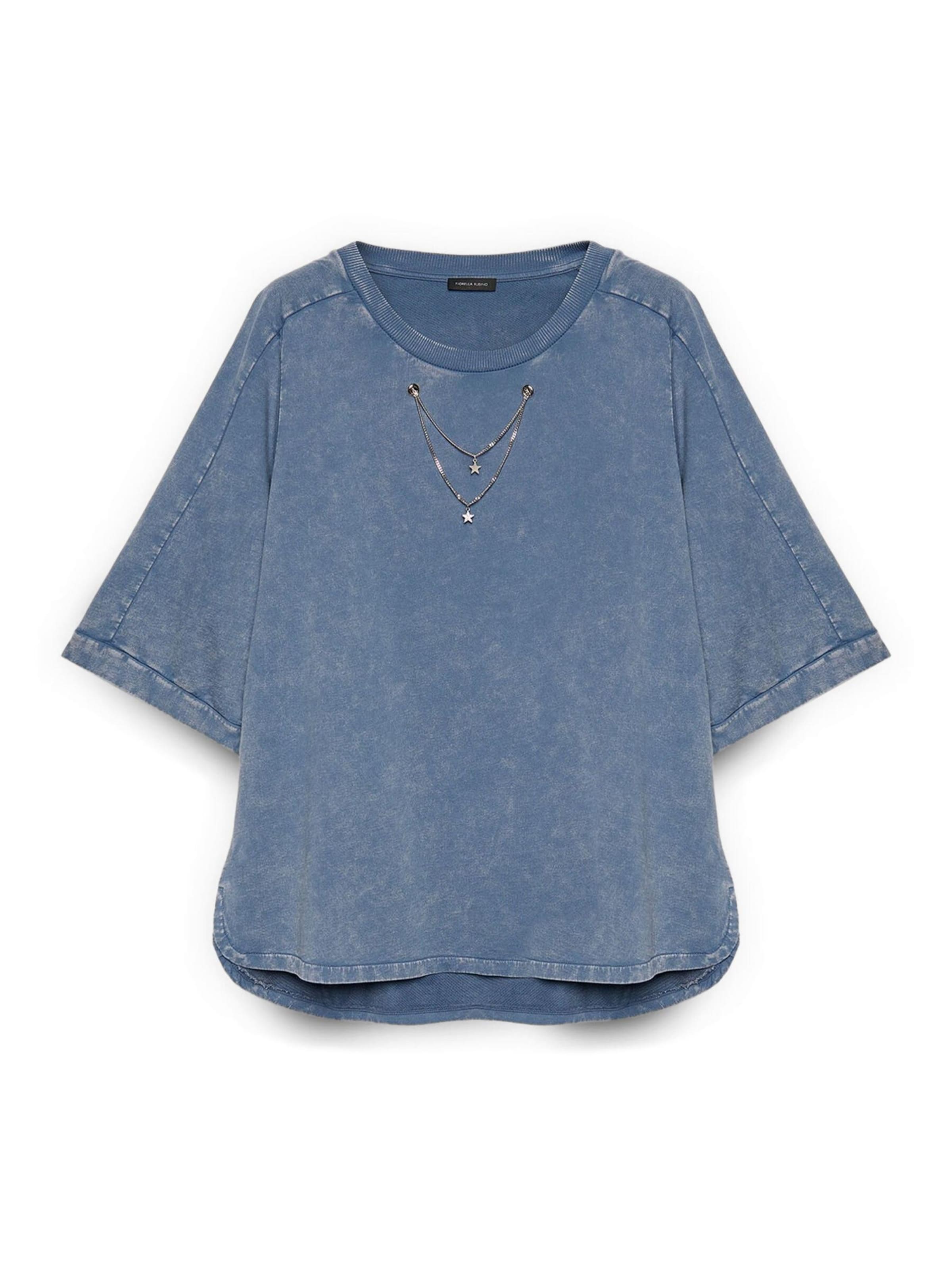 Fiorella Rubino Sweater in Blue: front