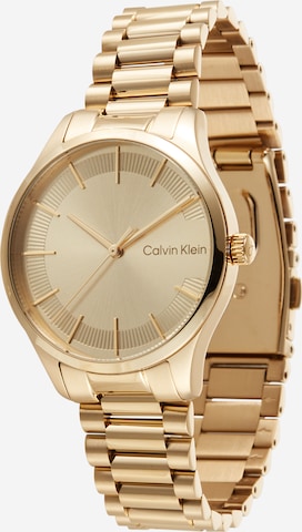 Calvin Klein - Reloj analógico en oro: frente