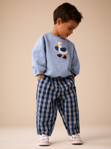 Next Sweatshirt i blå: forside