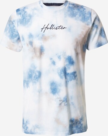 T-Shirt HOLLISTER en bleu : devant