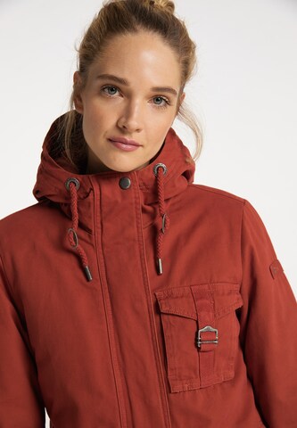 Parka invernale di DreiMaster Vintage in rosso