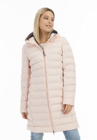 Manteau fonctionnel Schmuddelwedda en rose : devant