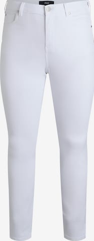 balta Zizzi Siauras Džinsai 'Amy': priekis