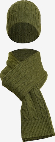 žalia Felix Hardy Megzta kepurė: priekis