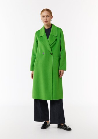 Manteau mi-saison COMMA en vert : devant