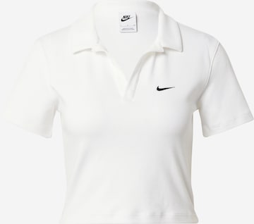 T-shirt Nike Sportswear en blanc : devant