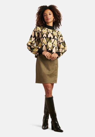 Smashed Lemon Pullover in Schwarz: Vorderseite