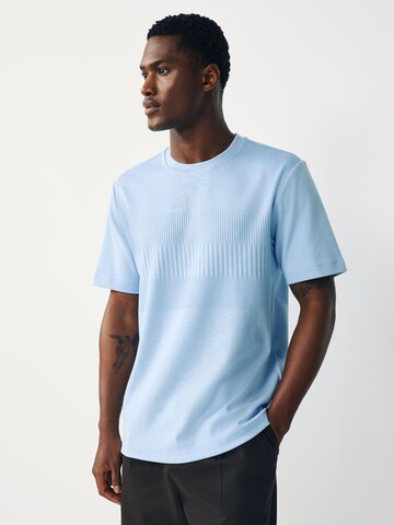 Next Shirt in Blauw: voorkant