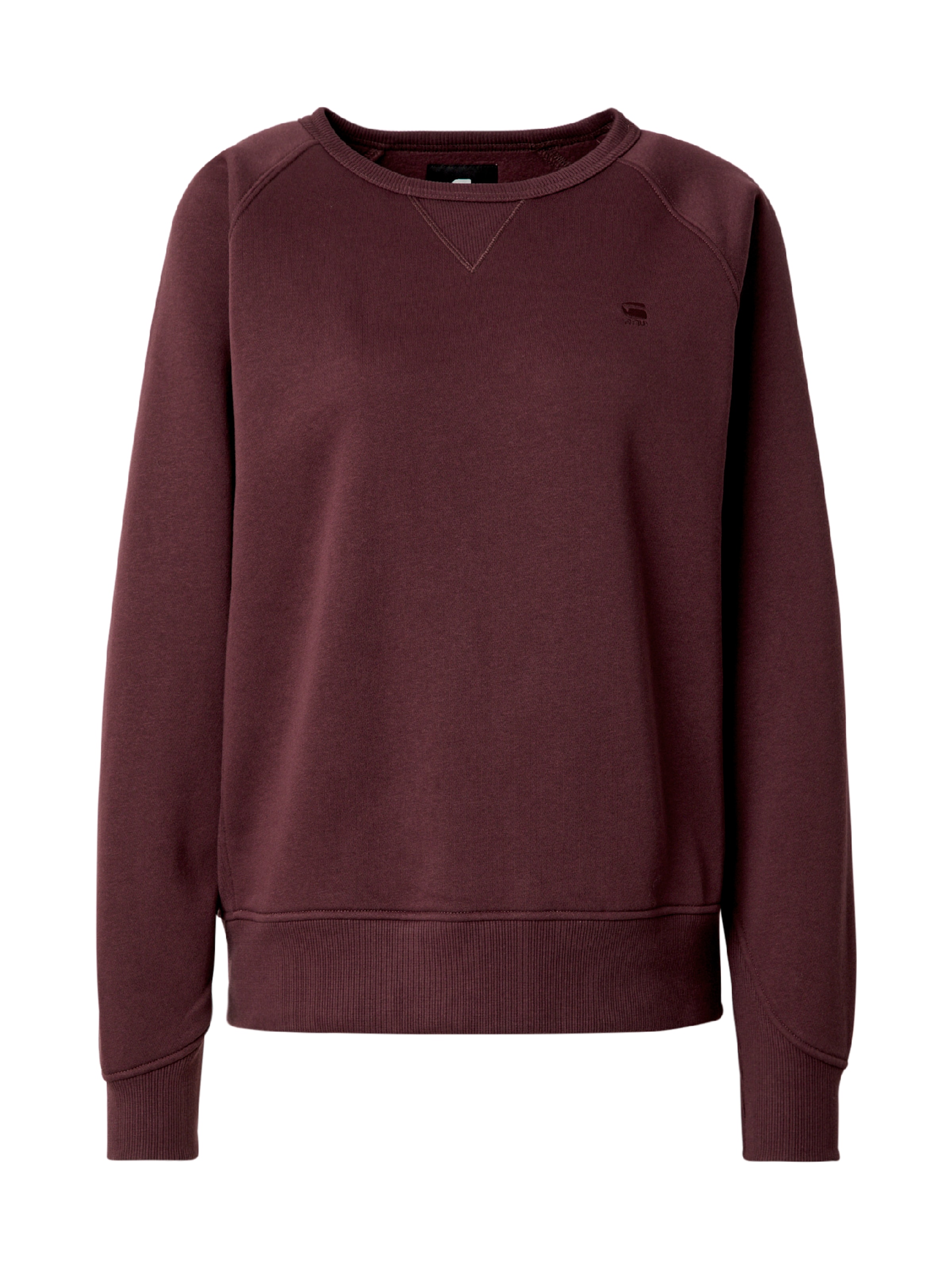 G-STAR Sweatshirt 'Premium Core 2.0' in Brown: front