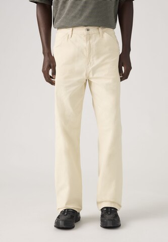 LEVI'S ® Loosefit Jeans '568™ Loose Straight Carpenter' in Beige: Vorderseite