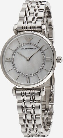 Orologio analogico di Emporio Armani in argento: frontale