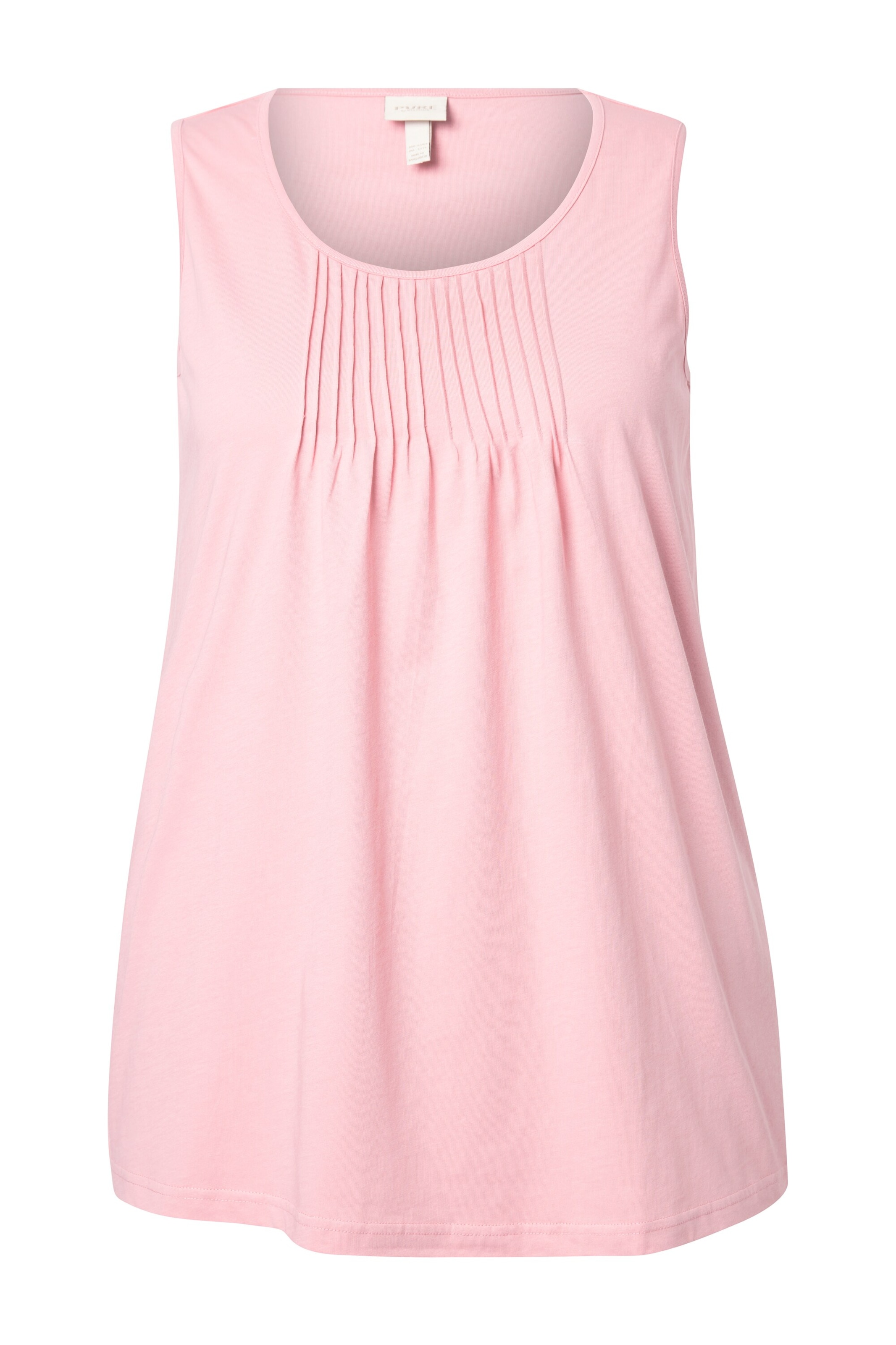 Ulla Popken Slaapshirt in Roze: voorkant