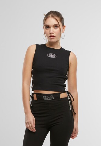 Haut 'Shane' Von Dutch Originals en noir : devant