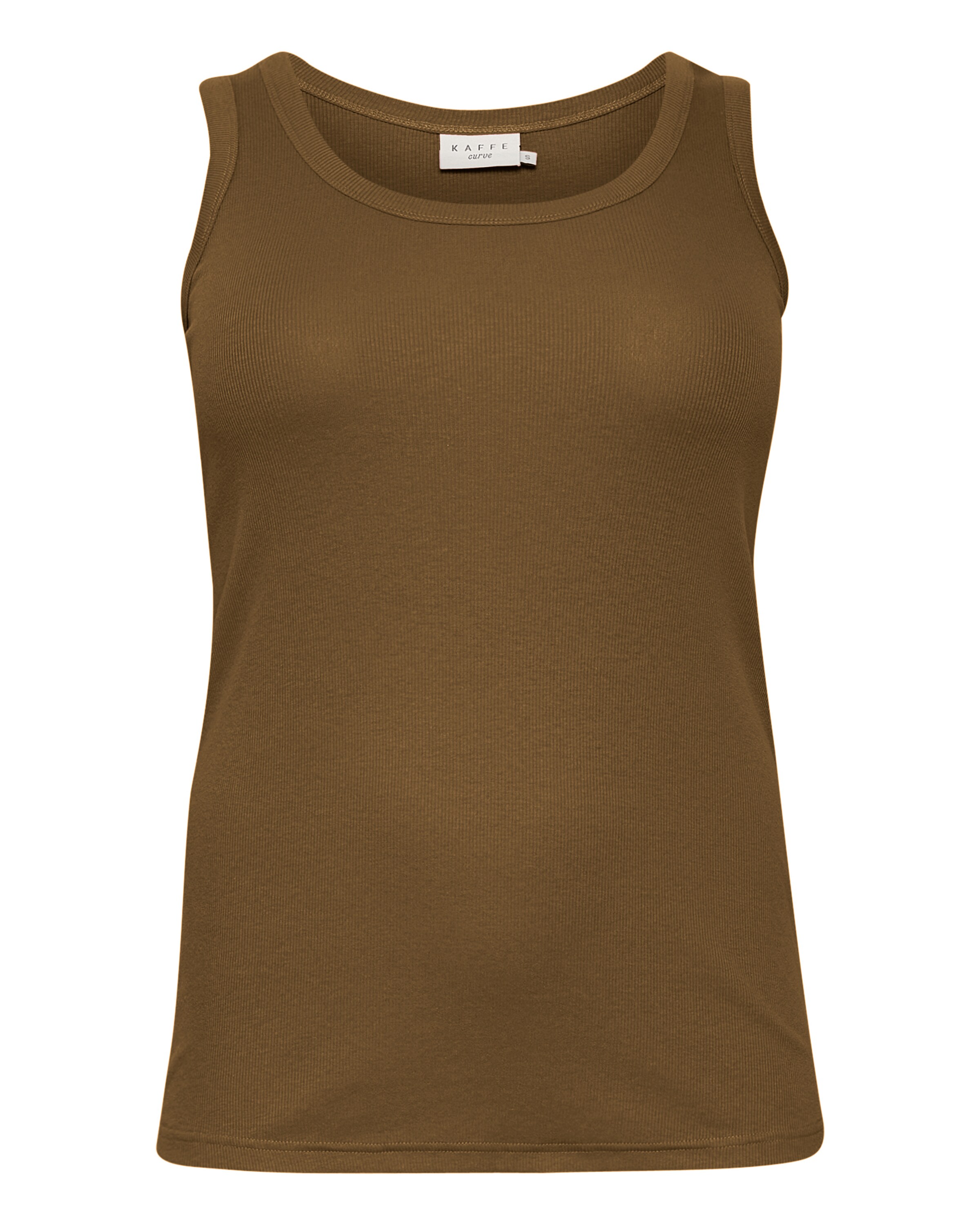 KAFFE CURVE Τοπ 'Carina' σε καφέ: μπροστά