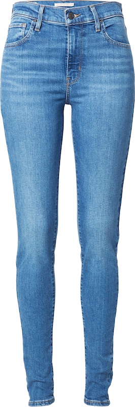 LEVI'S Skinny Jeans '720™ HIRISE SUPER SKINNY' in Blau