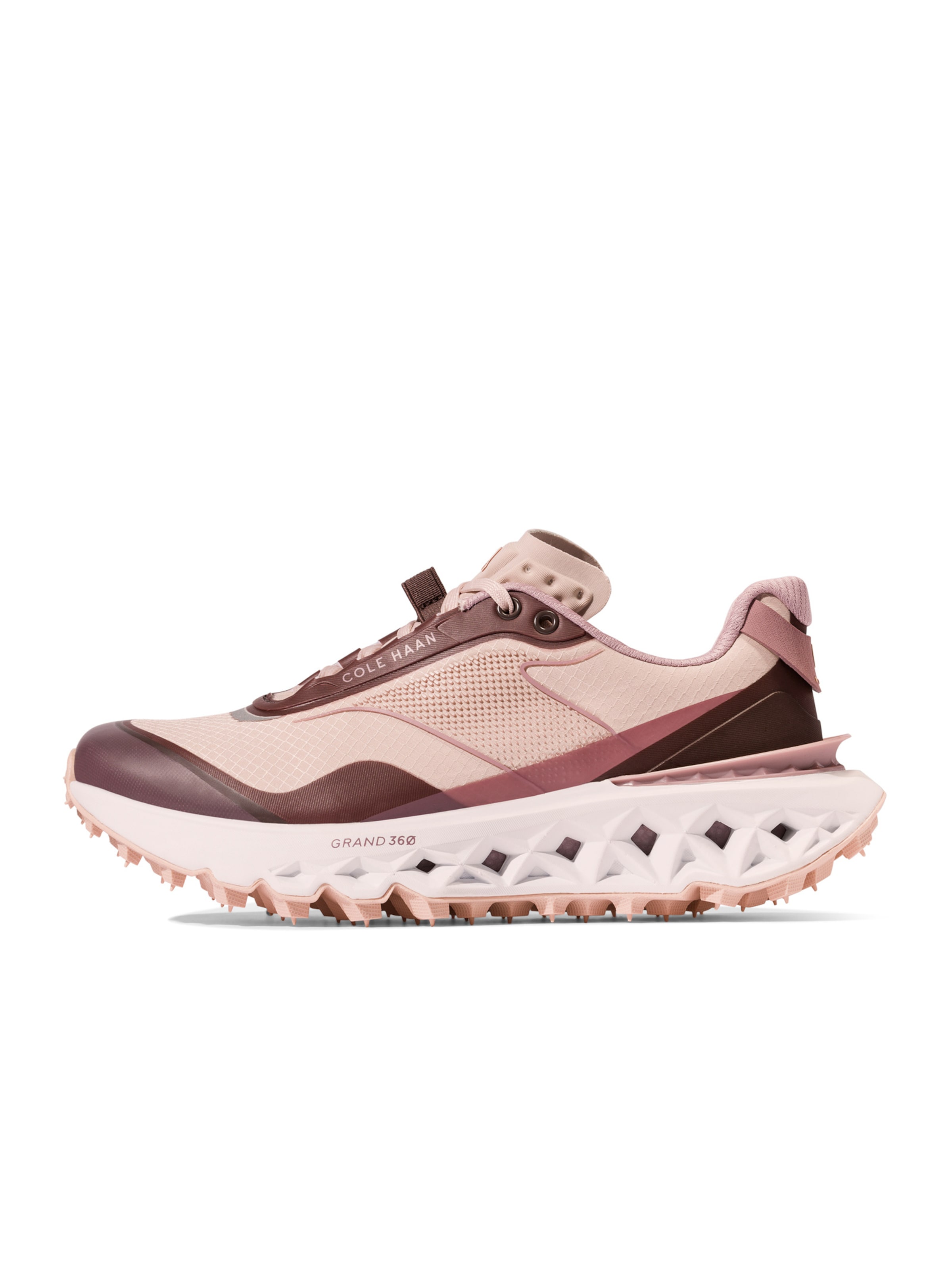 Baskets basses '5.ZEROGRAND ALL-TERRAIN RUNNER' Cole Haan en rose : devant