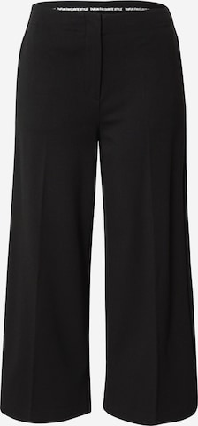 TAIFUN Pleated Pants in Black: front