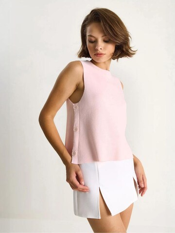 Bianco Lucci - Top de malha em rosa
