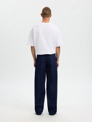 SELECTED - Pierna ancha Vaquero '260' en azul