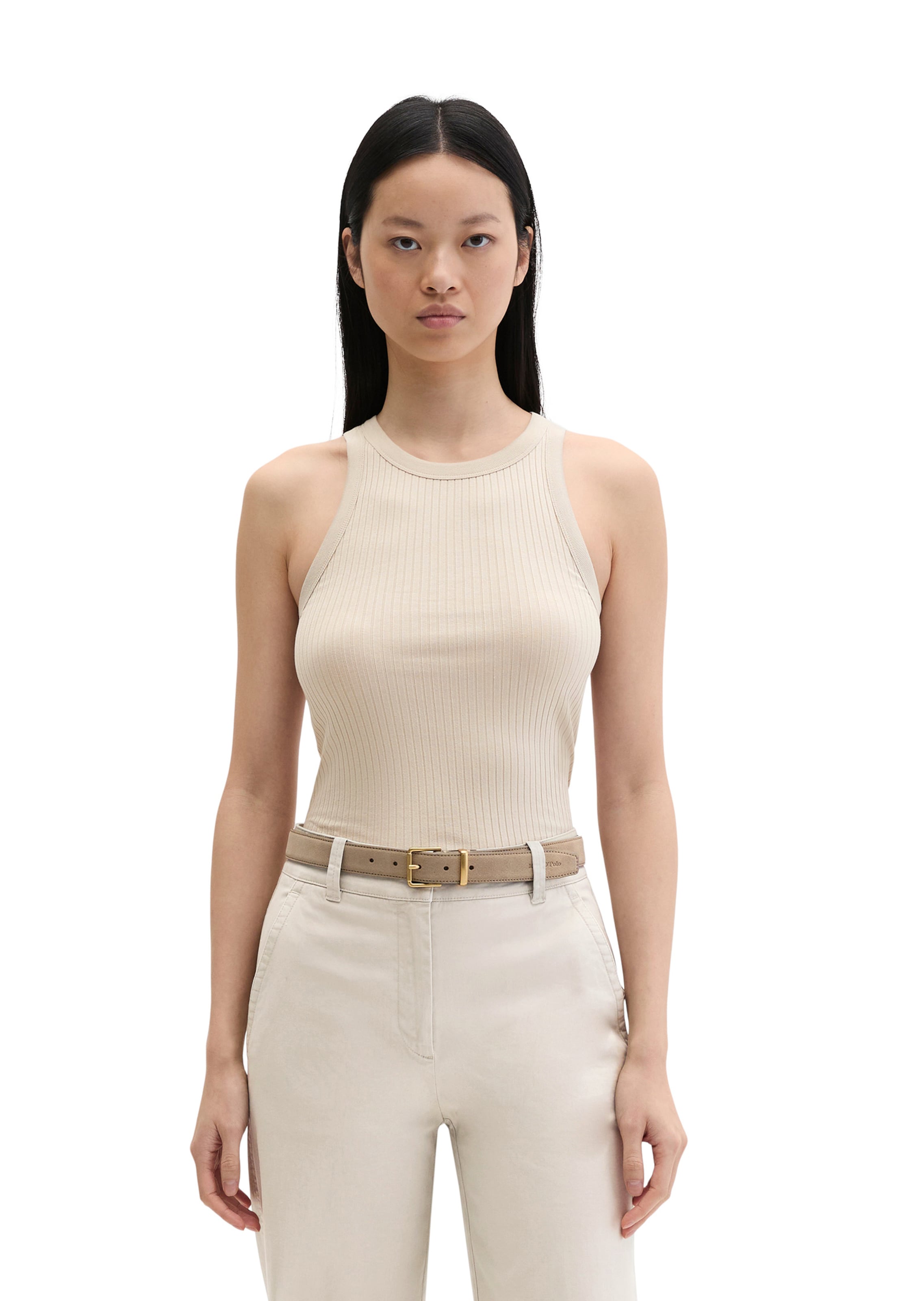 Marc O'Polo Top in Beige: Vorderseite