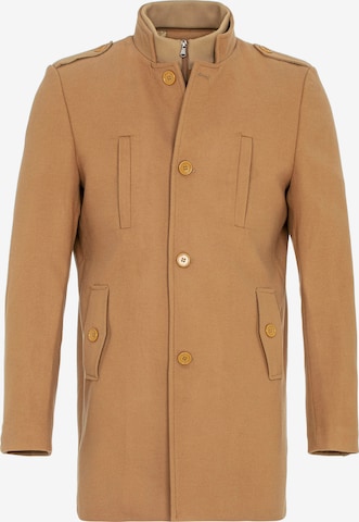 Redbridge Between-Seasons Coat 'Coventry' in Brown: front