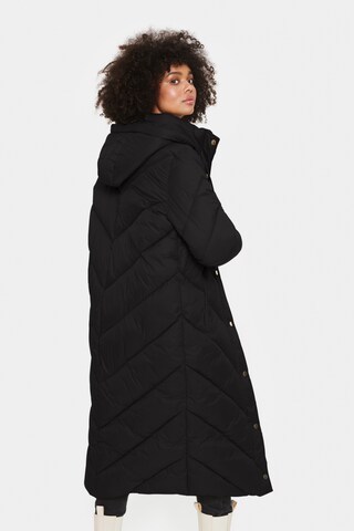 SAINT TROPEZ Winter Coat 'Hayli' in Black