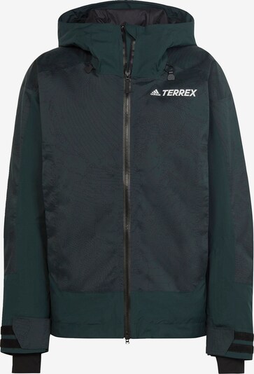 ADIDAS TERREX Veste outdoor ' TERREX 2-Layer' en vert / noir / blanc, Vue avec produit