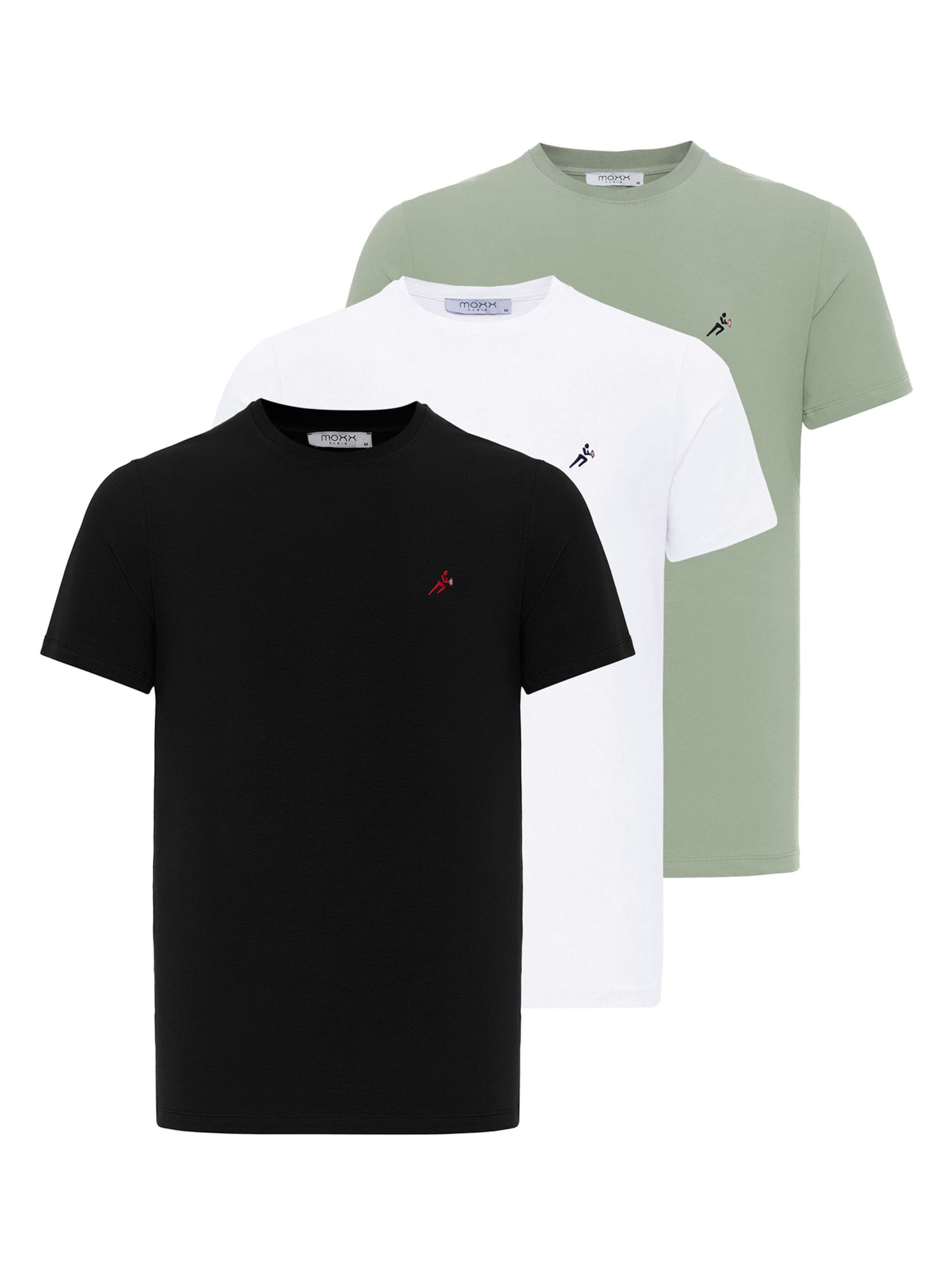 Moxx Paris Koszulka w kolorze zielony: przód