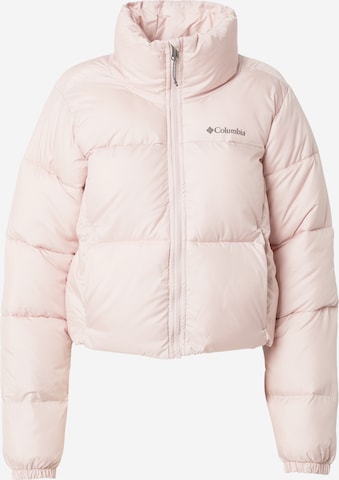 COLUMBIA Outdoorová bunda 'Puffect™' – pink: přední strana