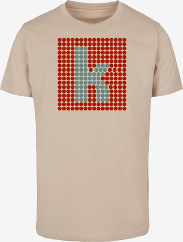 T-Shirt 'The Killers' F4NT4STIC en beige : devant