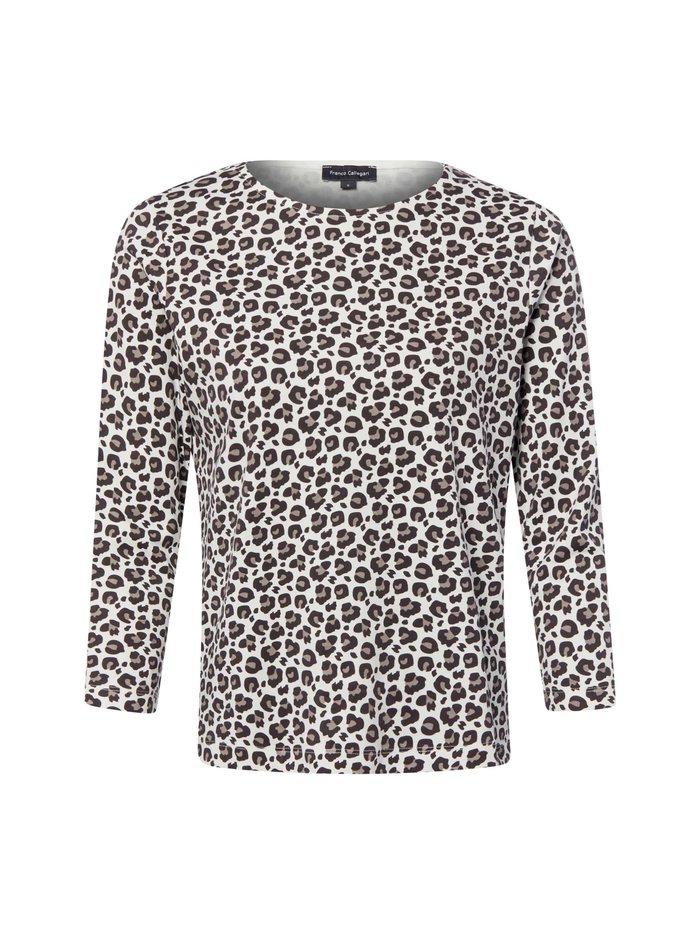Franco Callegari Shirt in Wit: voorkant