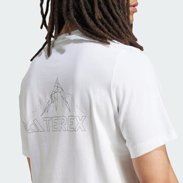 ADIDAS TERREX Performance shirt in White