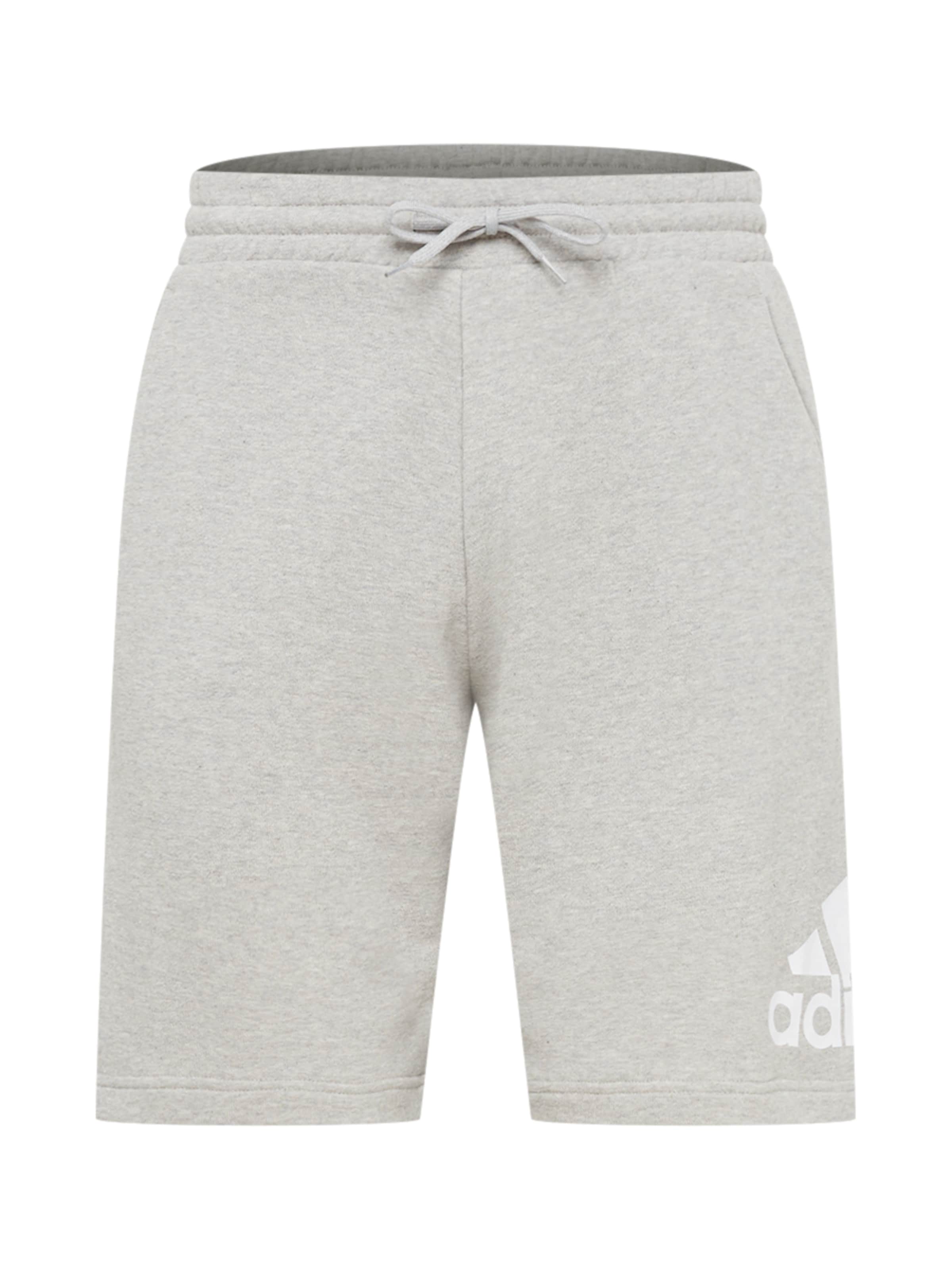 Loosefit Pantalon de sport 'Essentials' ADIDAS SPORTSWEAR en gris : devant