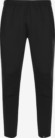 Regular Pantalon de sport 'Dänemark Travel' Hummel en noir : devant